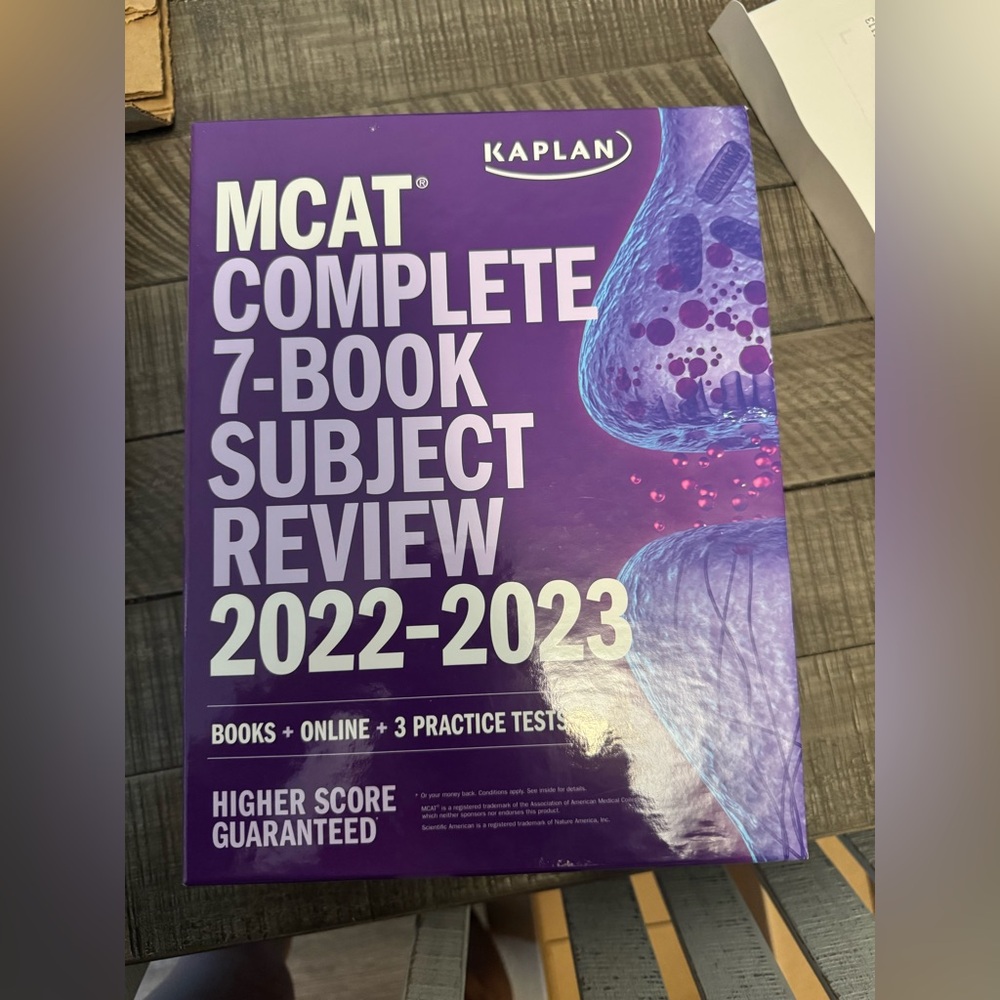 Kaplan MCAT 7-Book Review Set 2022-2023 - Purple Edition